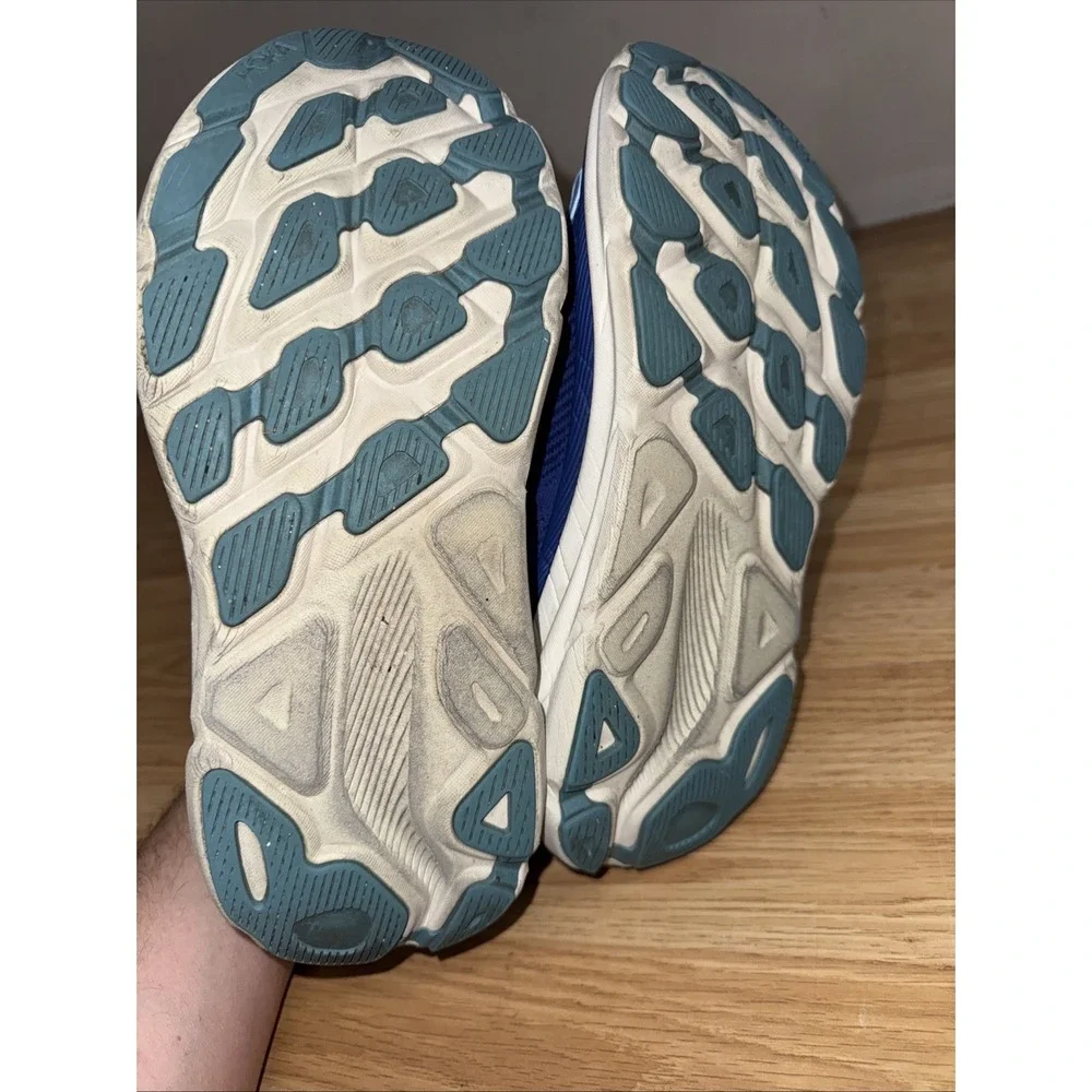 Women's Sz 10B HOKA ONE ONE Clifton 9 BBES Bellwether Blue/Evening Sky 1127896